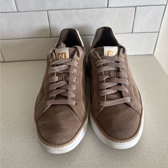 Cole Haan Women's Grand Pro Topspin Sneaker Taupe Size 6.5 EUC - Picture 2 of 9